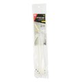 Gardner Bender 11 in. L Clear Self-Cutting Cable Tie 20 pk 45-311SC